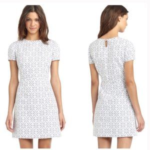 Brooks Brothers Short Sleeve Chambray Eyelet Dress